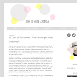 12 Days of Christmas | The Fairy Light Shop Giveaway!