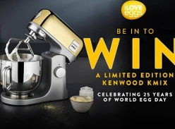 Win a limited edition Kenwood KmixW