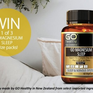 Win 1 of 3 GO Magnesium Sleep Prize Pack