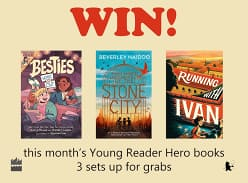Win this month’s HarperCollins Young Readers Hero Books!