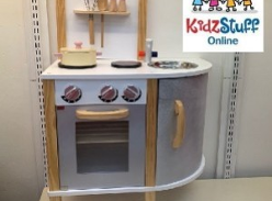 Win this stunning Wooden Kitchen Playset from Kidzstuffonline