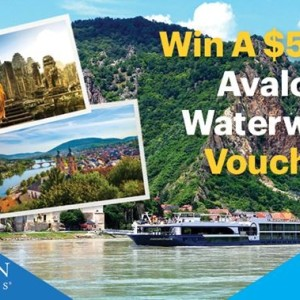 Win a $5,000 Avalon Waterways Voucher