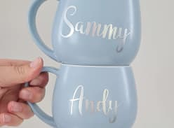 Win one of our Personalised Mugs