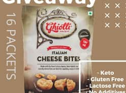 Win 16 packets of Ghiotti Italian Cheese Bites