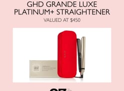 Win a limited-edition ghd platinum+ professional styler