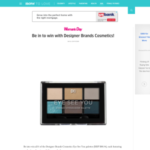 Be in to win with Designer Brands Cosmetics!