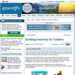 Building Creativity for Toddlers
