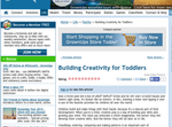 Building Creativity for Toddlers