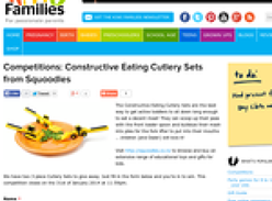 Constructive Eating Cutlery Sets from Squoodles