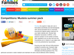 Free Mustela summer pack