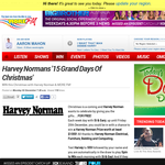 Harvey Normans '15 Grand Days Of Christmas'