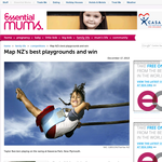 Map NZ's best playgrounds and win