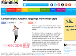 Organic leggings from myescape