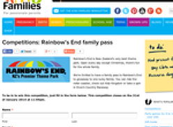 Rainbow?s End family pass