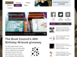 The Book Council?s 40th Birthday 40-book giveaway