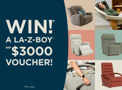 Win a $3,000 La-Z-Boy Voucher - La-Z-Boy New Zealand