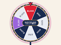 Win up to $2,000 off your Next Trip - Inspiring Vacations