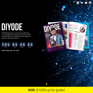 Win $1,000 Cash from Diyode Magazine - Diyode Mag