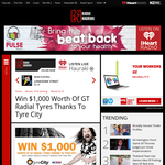 Win $1,000 Worth Of GT Radial Tyres 