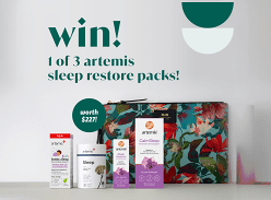 Win 1 0f 3 Family Sleep Restore Packs