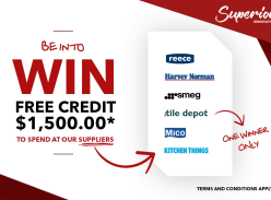 Win $1,500.00 worth of Free Credit