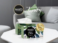 Win a 1 Month Supply of Paseos Aloe Vera Facial Tissues
