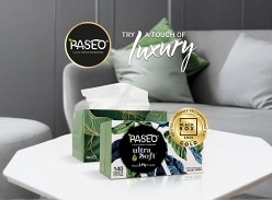 Win a 1 Month Supply of Paseos Aloe Vera Facial Tissues