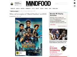 Win 1 of 10 copies of ‘Black Panther’ on DVD