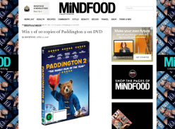 Win 1 of 10 copies of Paddington 2 on DVD