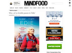 Win 1 of 10 double passes to ‘Edie’