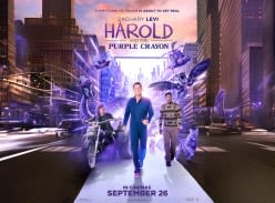 Win 1 of 10 Double Passes to Harold and the Purple Crayon