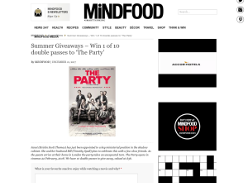 Win 1 of 10 double passes to ‘The Party’