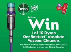 Win 1 of 10 Dyson Vacuum Cleaners