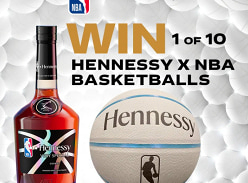 Win 1 of 10 Hennessy x NBA Basketballs