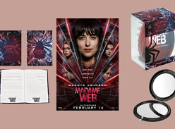 Win 1 of 10 Madame Web Double Passes + Merch Packs