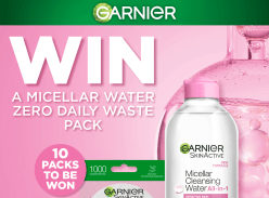 Win 1 of 10 Micellar Water Zero Waste Pack