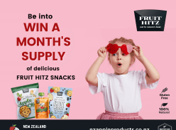 Win 1 of 10 Month’s Supply of delicious Fruit Snacks