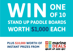 Win 1 of 10 Stand up Paddle Boards