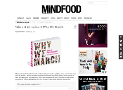 Win 1 of 12 copies of Why We March