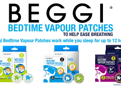 Win 1 of 12 prizes of the Beggi Bedtime Vapour Patches