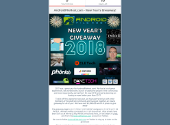 Win 1 of 14 Smartphone/Gadget Prizes