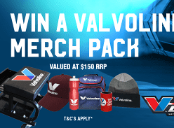 Win 1 of 14 Valvoline Merch Packs