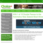 Win 1 of 15 Double Passes to the Hutchwilco New Zealand Boat Show