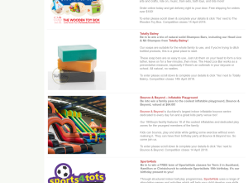 Win 1 of 2 $100 gift vouchers to be spent online at The Wooden Toy Box