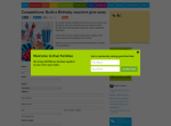 Win 1 of 2 $25 gift vouchers to spend at Build a Birthday's Party Store or on-line