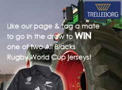 Win 1 of 2 All Blacks Rugby World Cup Jerseys