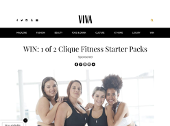 Win 1 of 2 Clique Fitness Starter Packs