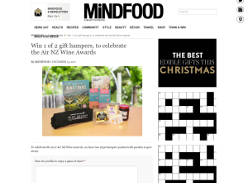 Win 1 of 2 gift hampers, to celebrate the Air NZ Wine Awards