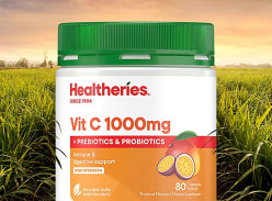Win 1 of 2 Healtheries Prize Packs