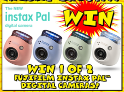 Win 1 of 2 INSTAX Pal